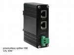 Splitter przemysłowy rozdzielacz PoE 20W 12V (Power over Ethernet)