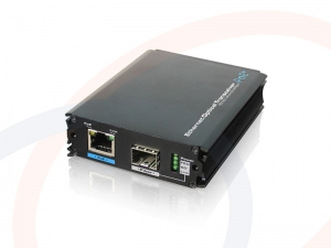 Media konwerter 100 Mb/s, SFP 155Mbps PoE 30W 10/100M Fast Ethernet - RF-MK-100M-SFP-F7301E-POE-UTP