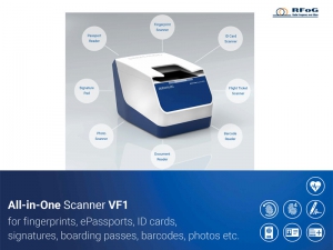 Skaner All-in-One VF1 dla biometrii i dokumentów - 1