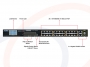 Panel przedni z opisem portów Switch Planet 24 porty PoE + 2 porty Gigabit SFP z wyświetlaczem LCD - FGSW-2622VHP